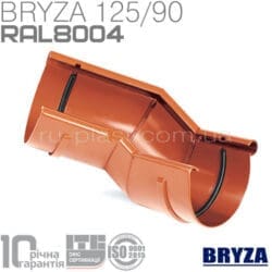 Угол внешний разно-плоскостной кирпичный BRYZA 125мм